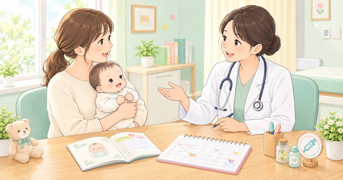 生後2ヶ月の予防接種スケジュール｜迷わない基本手順と同時接種