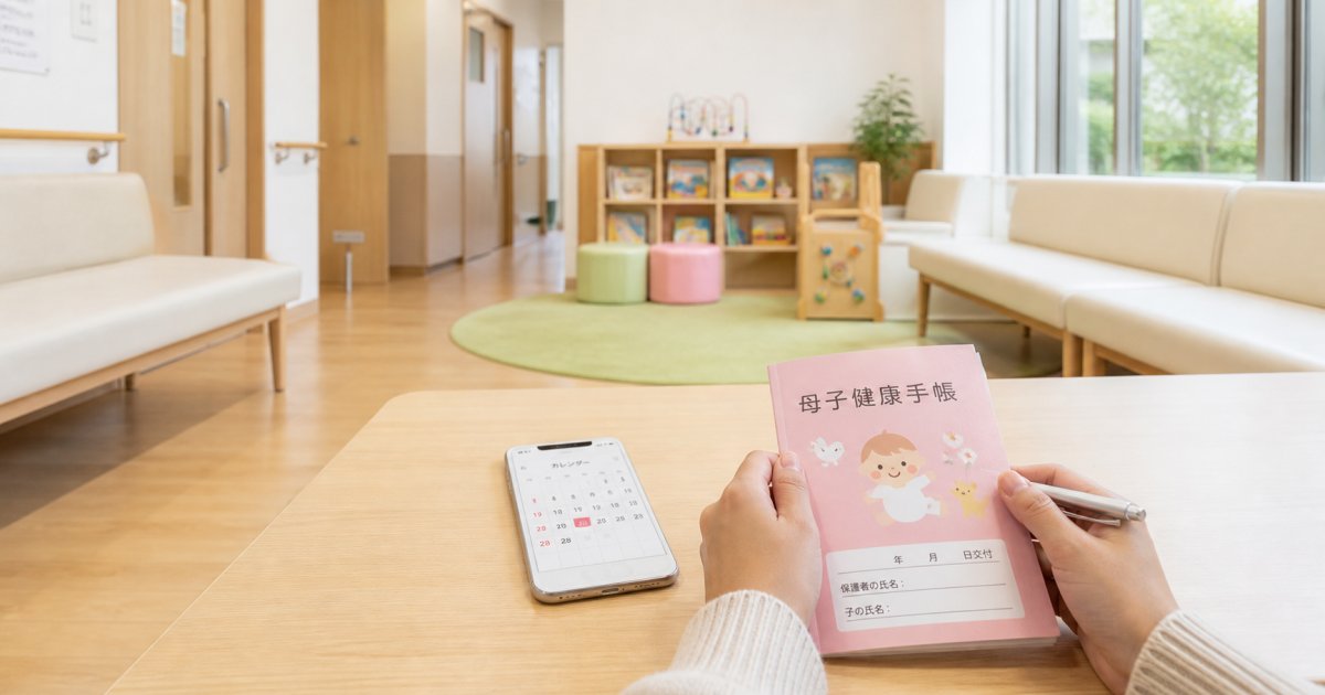 生後2ヶ月からの標準的な予防接種スケジュールと受診手順